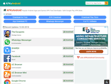 Tablet Screenshot of apksandroid.com
